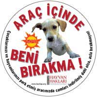Beni Araçta Bırakma Sticker 1