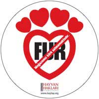 Mağazamızda Kürk Satılmamaktadır Sticker 2