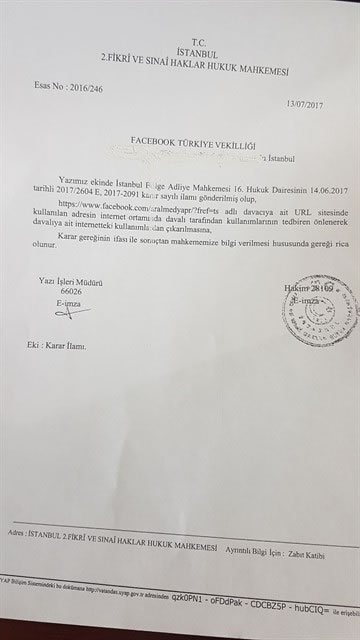 PET SKANDAL Adlı Rezil Sayfaların Kapatılması Hakkında
